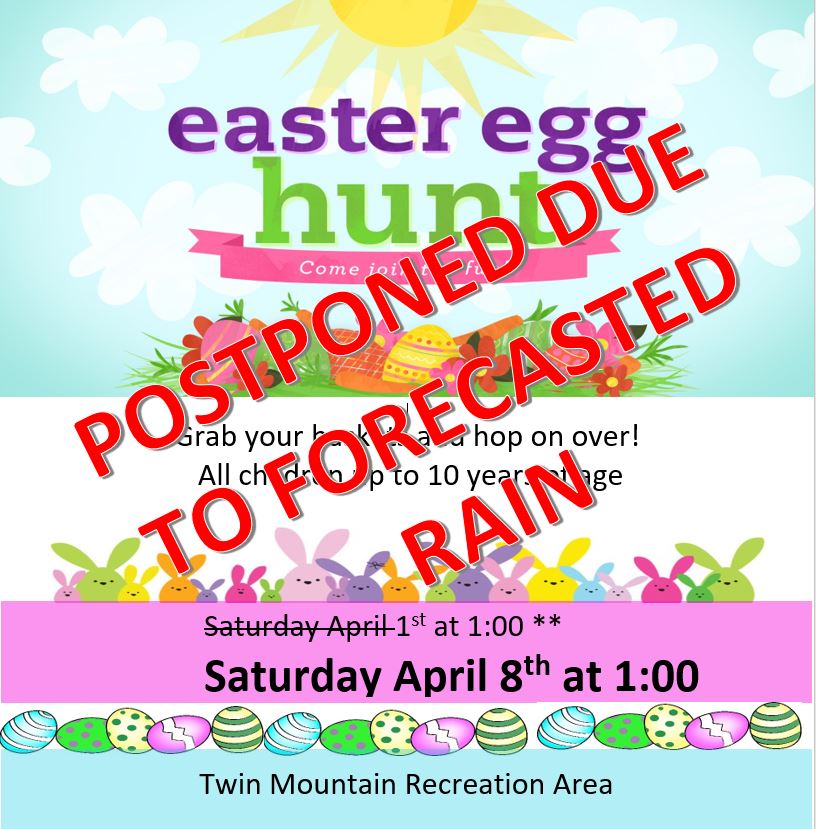 Postponed-Rec Event: Easter Egg Hunt @ Recreation Area